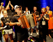 longest marathon playing accordion: Zoran Zorko