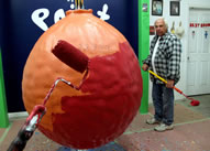 largest ball of paint Michael Carmichael