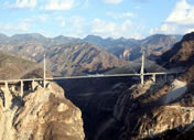 tallest suspension bridge Baluarte Bridge Mexico