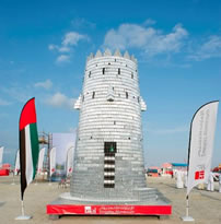 largest aluminium can sculpture world record set in Abu Dhabi