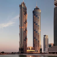 highest hotel world record set by JW Marriott Marquis Hotel Dubai