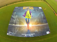 largest poster world record set by Akshay Kumar's Boss poster