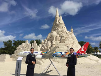 The world's tallest sandcastle has been crowned at Historic Virginia Key Beach. At 45 feet 10.25 inches tall, the castle put together by Turkish Airlines is now officially the tallest ever.