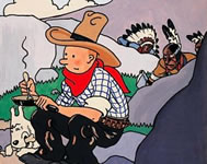most expensive comic book cover Tintin in America
