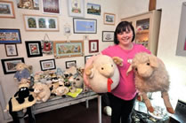 largest collection of sheep-related items world record set by Michelle Sullivan