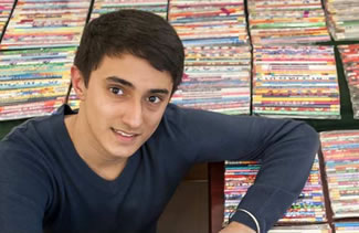 Tushar Lakhanpal, a class XII student of DPS Vasant Kunj, Tushar has a total of 19,824 pencils in his collection gathered from more than 40 countries across the world. 