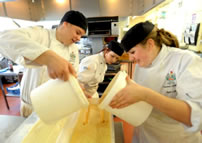 world's largest smoothie by Chichester College students