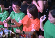 Most People Opening Bottles in a Relay: Sheraton Macao Hotel breaks Guinness world record