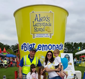 The 10-foot-tall, 6-foot-wide plastic cup was filled with 1,735 gallons of lemonade, shattering the previous Guinness World Records world record of 1,539 gallons by nearly 200 gallons. 