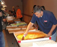 worlds largest gluten-free pizza by Steven and Veronica Negri