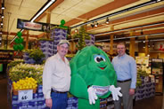 worlds largest artichoke display Ocean Mist Farms and Rouses Supermarkets