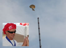 highest pizza toss world record set by Mark Patton