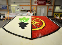 largest sponge cake world record set in Seiersberg, Austria