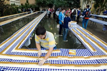 longest maple bar world record set by Brigham Young University students