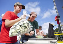 longest salad bar world record set in Hudsonville, MI