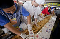 longest torta sandwich world record set by Mexico