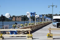 longest picnic table world record set by Hellmann's