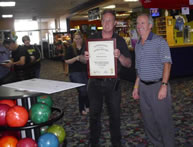 most games bowled in 24 hours North Bowl Lanes Ed Kinsley