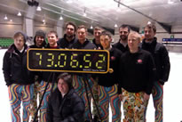 longest curling marathon world record set in Dumfries