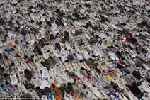 most shoes collected for recycling world record set by National Geographic Kids