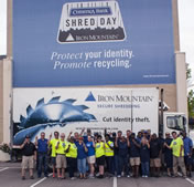 Comerica Bank, information management services firm Iron Mountain Incorporated and KDFW FOX 4 set another world record, earning a World Records honor for "Most Paper Collected in a 24-Hour Period" at Shred Day DFW, a free community shredding event held at Comerica Bank's Mockingbird Service Center in Dallas. 