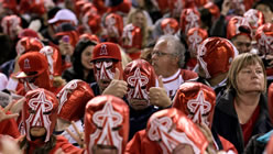 largest gathering of people wearing masks