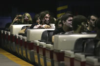 most costumed riders on a theme park Doreny Park
