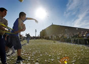 world's largest marshmallow fight Taylorsville