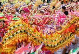 largest gathering of dancing dragons Hong Kong