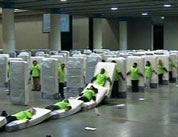 largest human mattress dominoes New Orleans