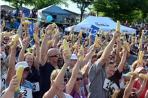 most people husking corn in Chilliwack, BC, Canada