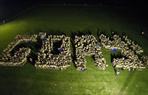 most people wearing full team kit Australia sets world record at London Games