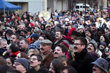 most people wearing fake mustaches world record set in Grand Rapid
