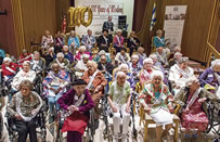 largest gathering of people 100 years and older world record set in Somerset