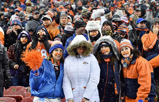 The Broncos broke the world record for the largest number of fake mustaches worn at one time in the same location. 