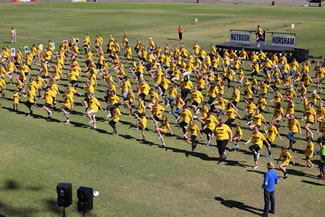 Hundreds of Horsham residents attempted to break a world record for the largest number of people dancing to the Tina Turner song, Nutbush City Limits. Horsham Rural City Councillor Mark Radford said 256 dancers between the ages of six and 90, participated in the attempt.
