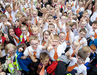 A total of 676 children gathered at Smithills Hall in Bolton to beat the previous record of 521, which was set in 2015 by a school in West Sussex. The event was to mark 20 years since the release of Harry Potter And The Philosopher's Stone.
