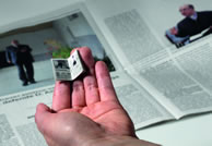 worlds smallest newspaper Terra Nostra Portugal