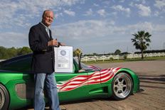 Dr. Bruce McMahan and the Maxximus LNG 2000 - Car of The Year