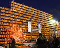 most lit jack-o-lanterns displayed Highwood