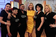 most makeovers in 24 hours by ULTRA Beauty and Lucky Magazine with Lara Spencer