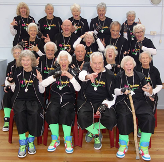  The Oldest Dance Troupe in the World is The Hip Op-eration Crew. The hip hop mega crew consists of 23 senior citizens aged 67 to 95 years old from Waiheke Island.