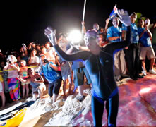 longest solo unassisted ocean swim Penny Palfrey