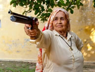 oldest professional sharpshooter Chandro Tomar