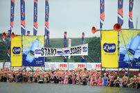 largest swimming race world record set by Midmar Mile South Africa