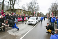 Most Cars Pulled By One Man: Zydrunas Savickas breaks Guinness World Records' record