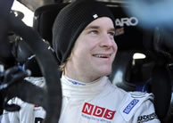 Mads Ostberg longest car jump in the snow world record