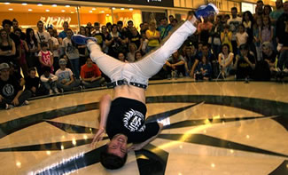 With his 49 halos, Stefano Maso smashed the previous world record held by Serbian breakdancer Miroslav Balog.