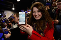 most people sending a text message simultaneously world record set by Bell Alliant