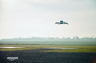 Amazon had completed its first fully autonomous drone delivery to an Amazon customer. It happened in the UK, where someone named Richard ordered an Amazon Fire Stick streaming device and a bag of popcorn and found the goods at his doorstep in the Cambridgeshire countryside 13 minutes later.